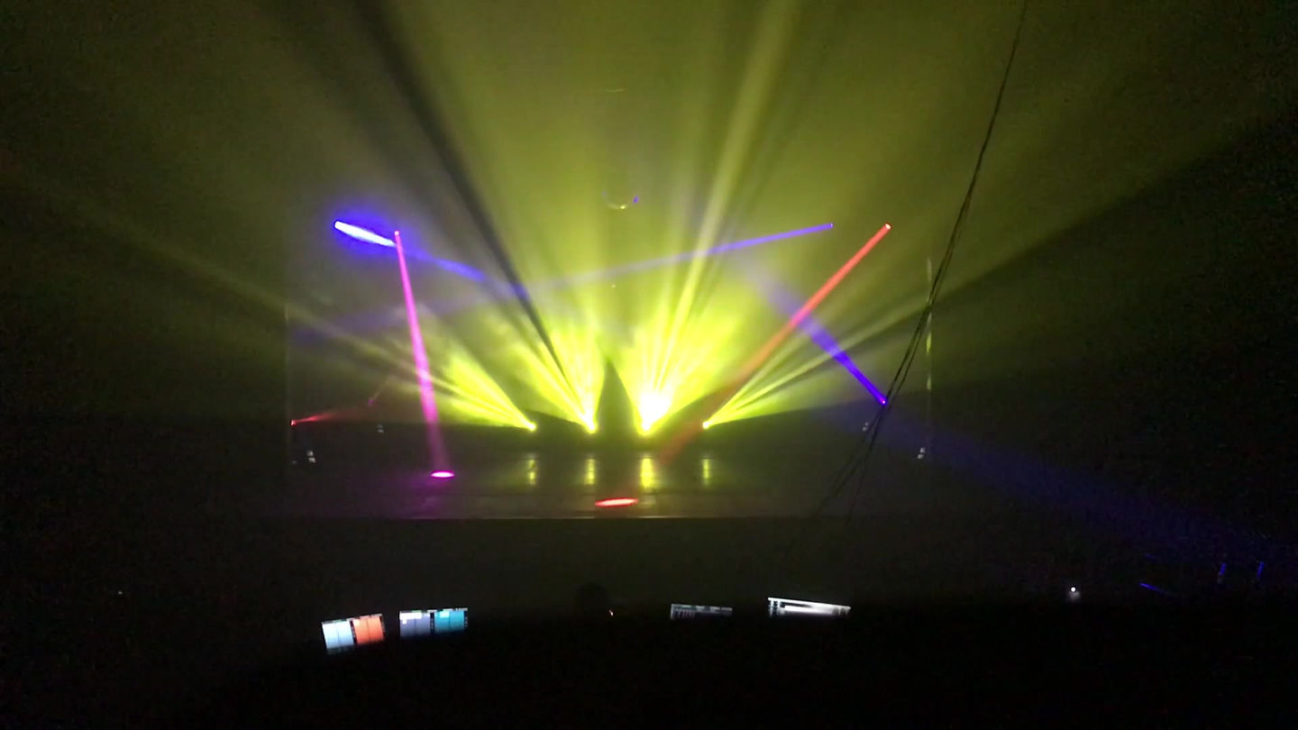 Lightshow to "Everything Black" by Unlike Pluto ft. Mike Taylor